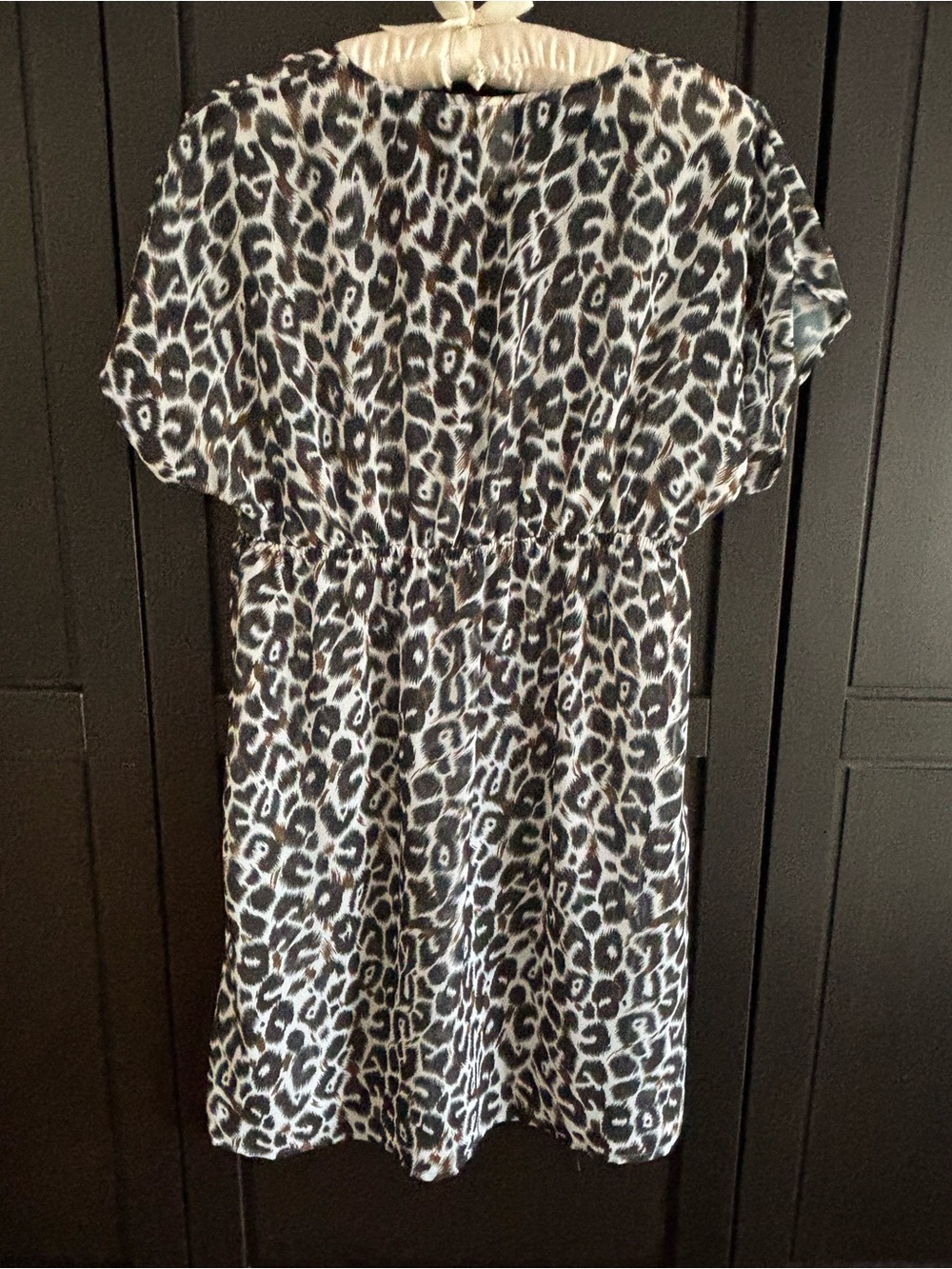 BCBG Leopard print swimsuit cover-up - Picture 2 of 3